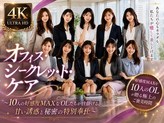 オフィス・シークレット・ケア 〜10人の好感度MAXなOLたちが仕掛ける、甘い誘惑と秘密の特別奉仕〜
