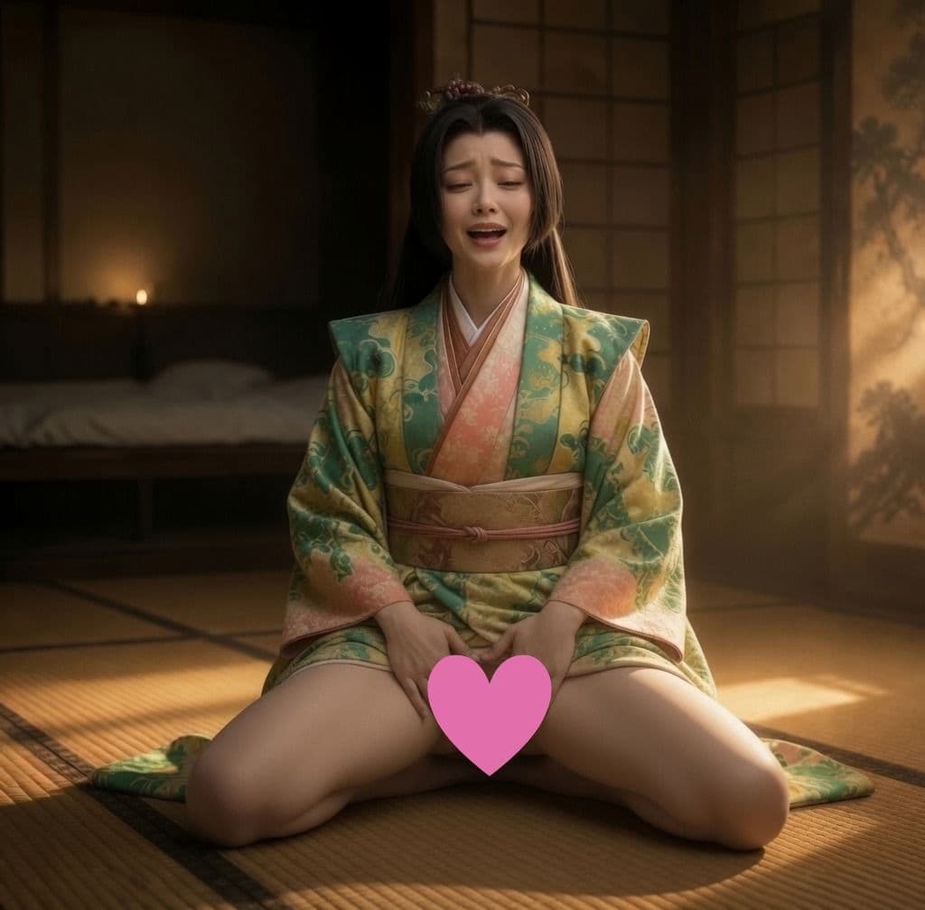 戦国乙女・おくに絵巻「乱れる着物、一夜の秘め事」 サンプル6