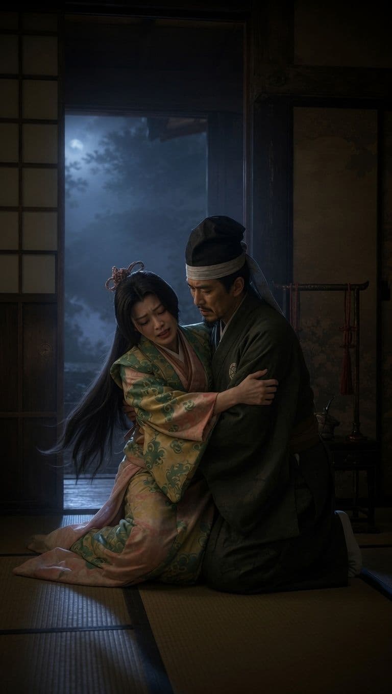 戦国乙女・おくに絵巻「乱れる着物、一夜の秘め事」 サンプル7