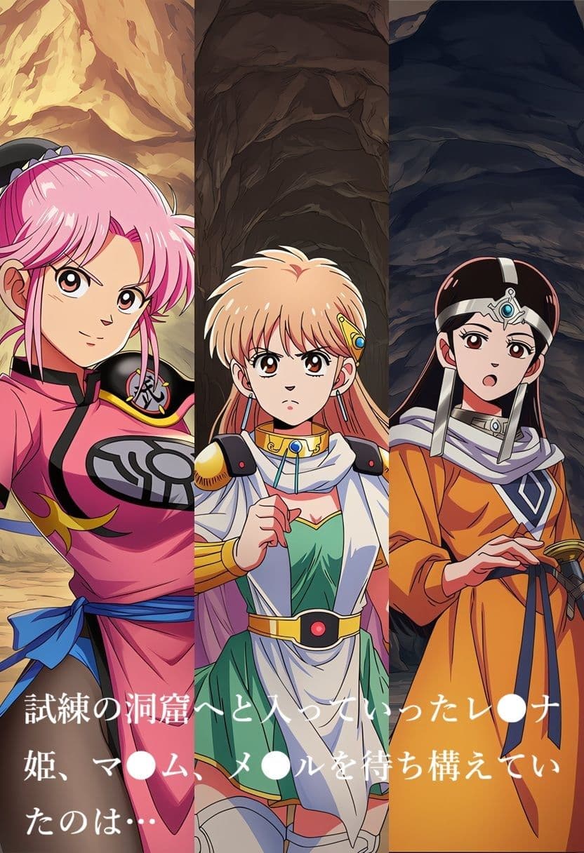 試練の洞窟に入ったまま帰ってこなかった三人娘 サンプル1