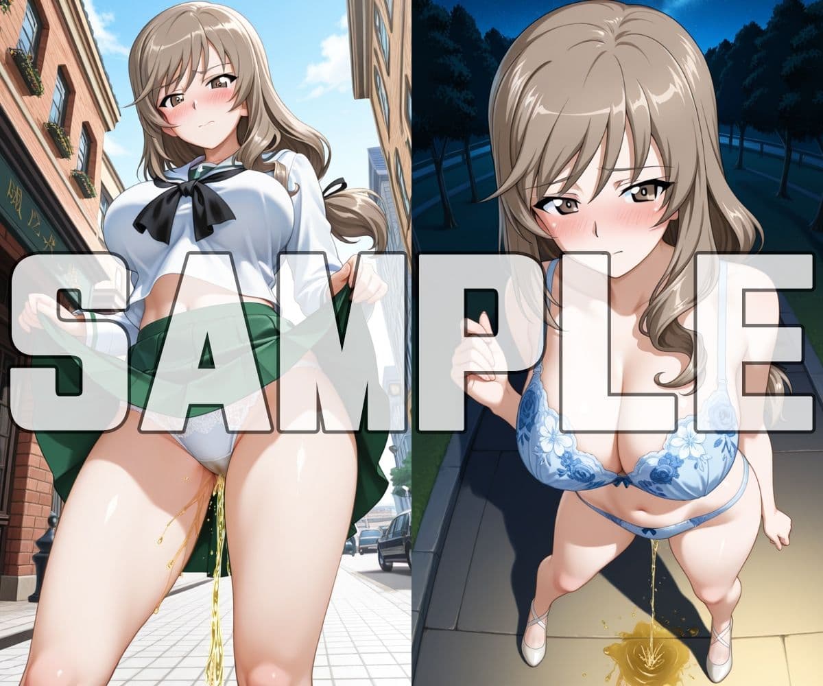 おしっこお漏らしチャレンジ【お母さんキャラ編】 サンプル3