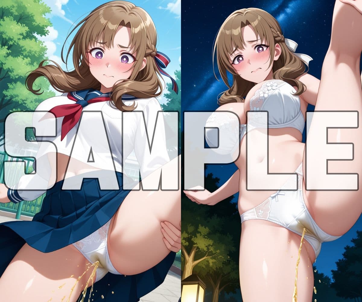 おしっこお漏らしチャレンジ【お母さんキャラ編】 サンプル6