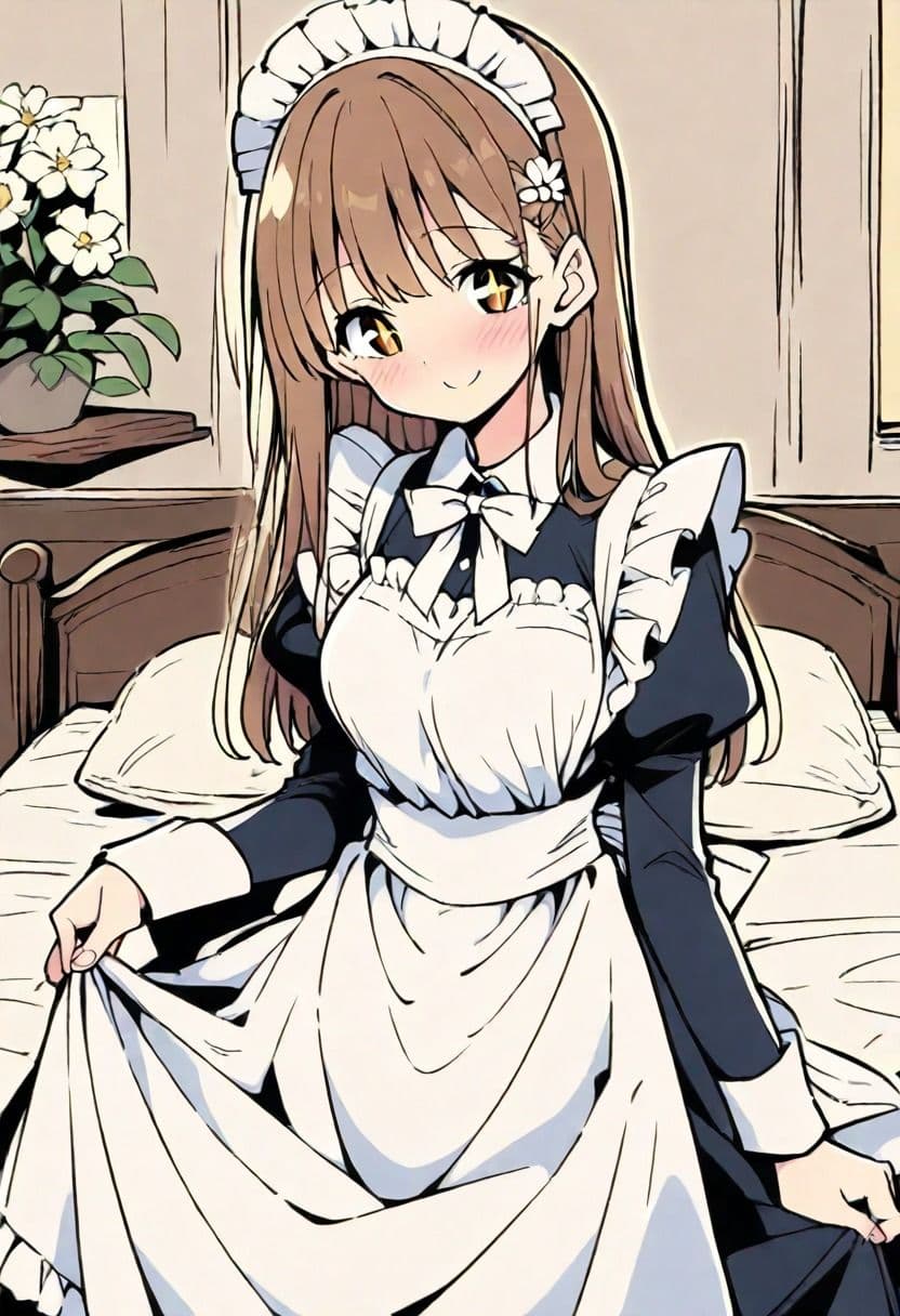 おしよわブースターパック - メイド｜押しに弱いOLの「一日メイド」ストーリーイラスト集【R-18】 サンプル4