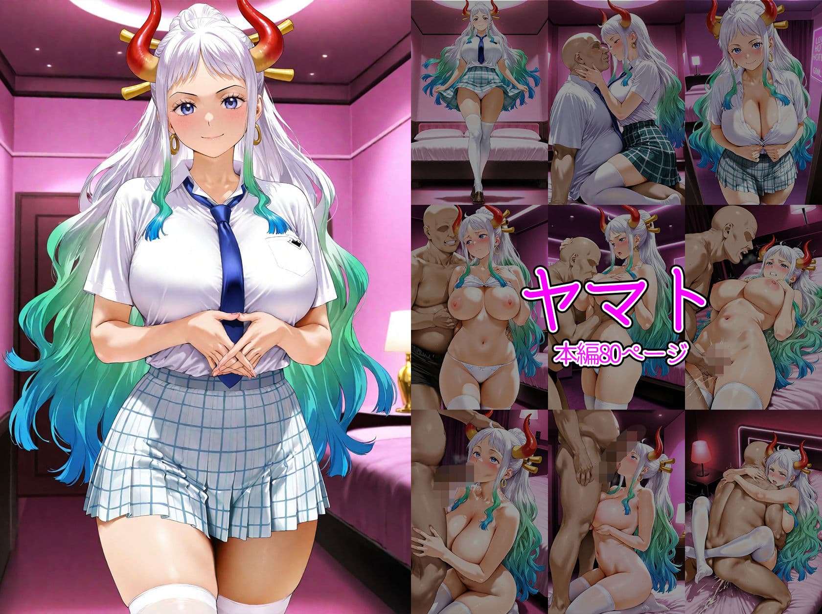 【総集編】 淫夢学園 〜ワン〇ース JKイメクラ〜 サンプル3