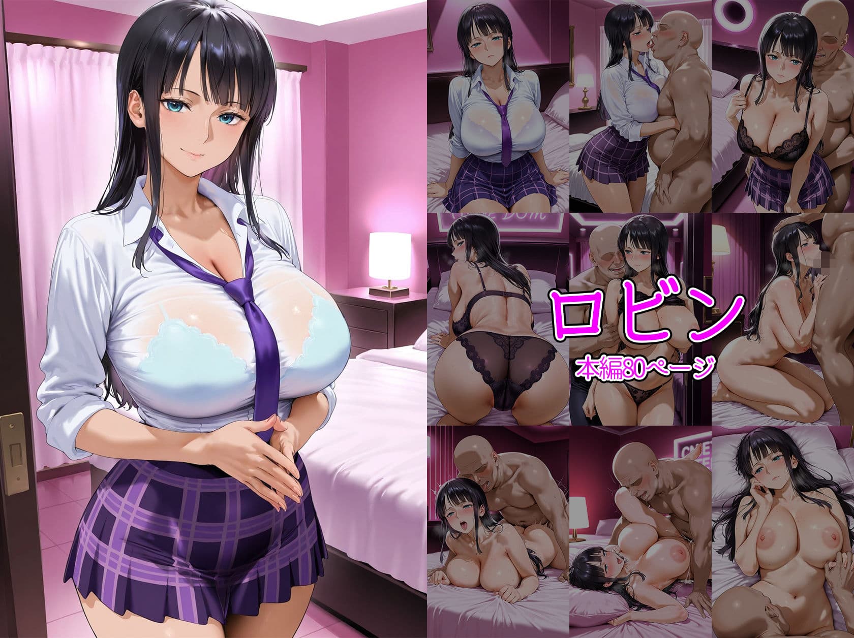 【総集編】 淫夢学園 〜ワン〇ース JKイメクラ〜 サンプル4