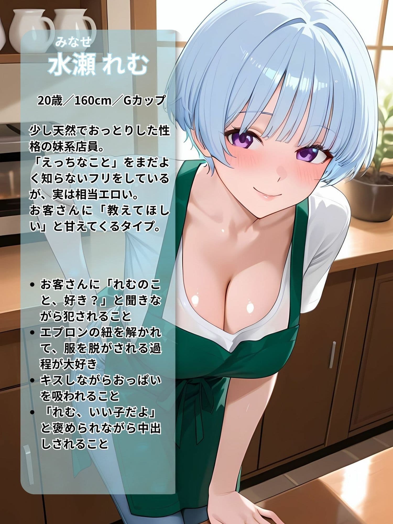 【裏メニューは美女4人】閉店後の爆乳カフェで店員全員にご奉仕されました サンプル3