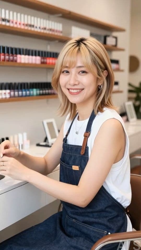 【約22分】『働く女性』美女達の服の内部を知る -AIで描く究極の美女達- サンプル8