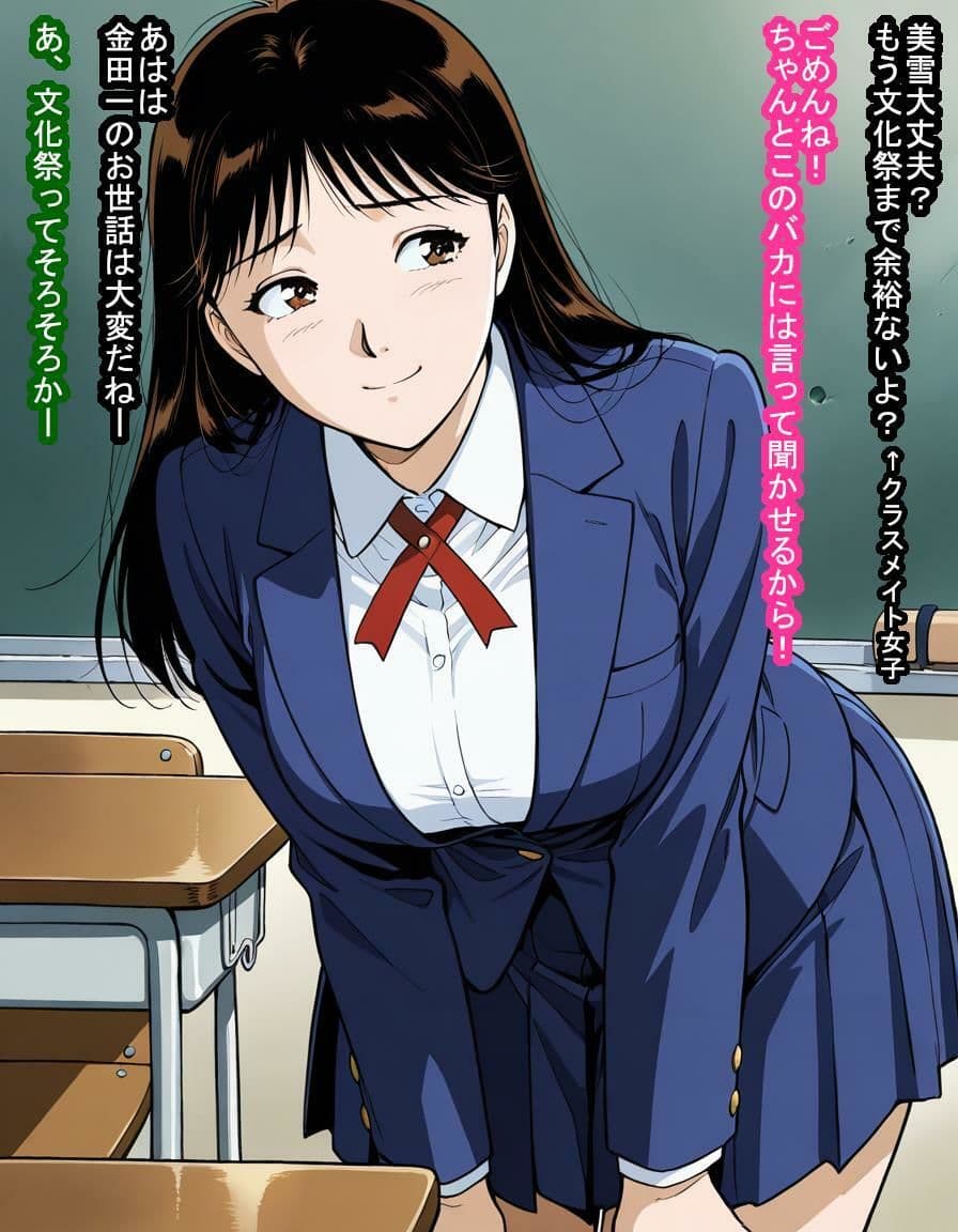 七瀬〇雪ちゃんが相思相愛の金田〇くんではなく教え子孕ませ教師のオナホになっちゃう話 サンプル5