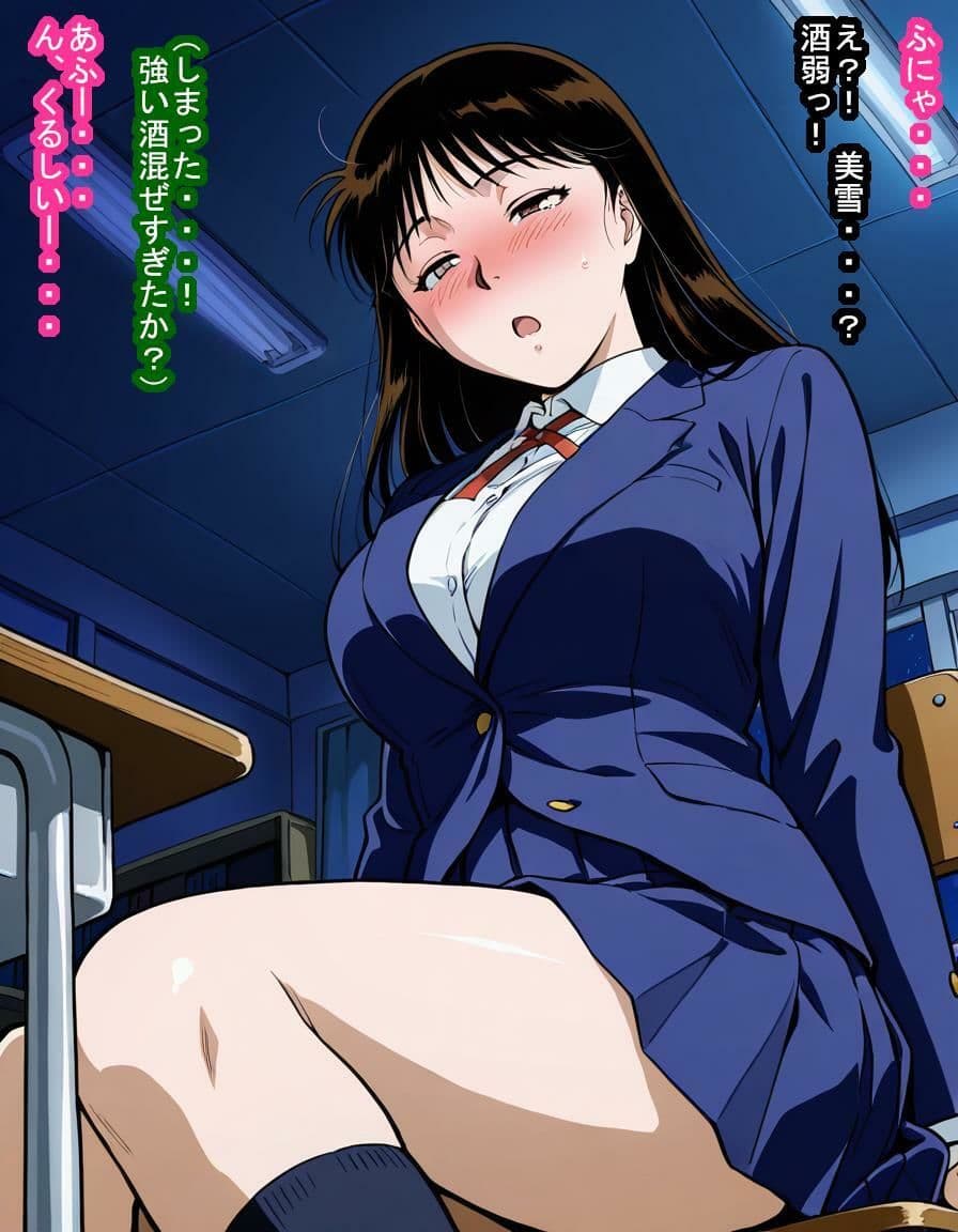 七瀬〇雪ちゃんが相思相愛の金田〇くんではなく教え子孕ませ教師のオナホになっちゃう話 サンプル8
