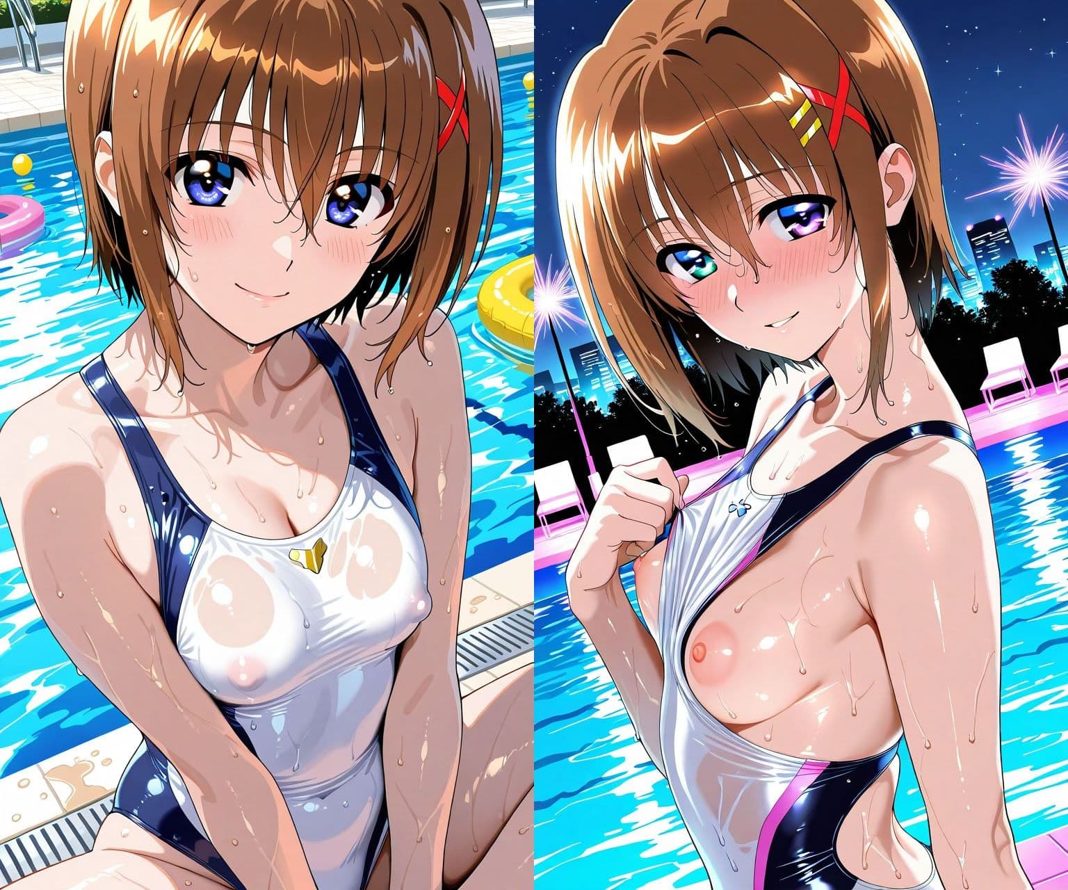 Night Pool  DE  ふぇーばー。 サンプル9
