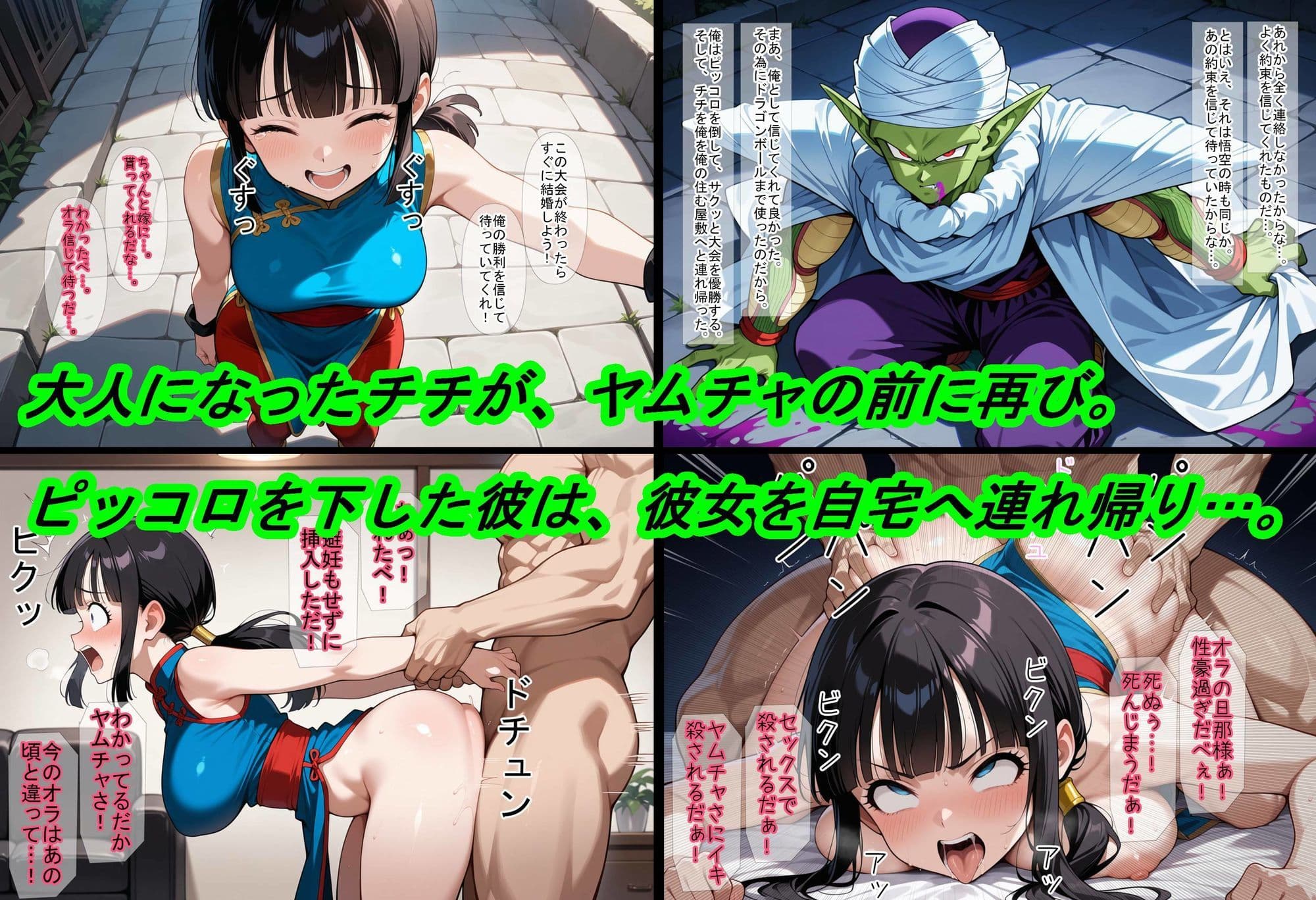 【ドラゴ〇ボール】ヤムチャ転生〜知識チートで最強ハーレム〜 サンプル6