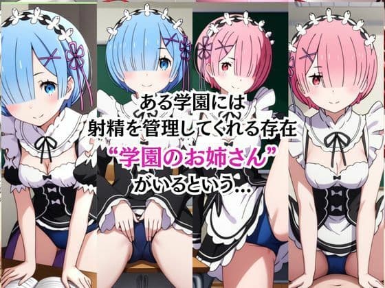 射精のお世話をしてくれる、学園のお姉さんの話【レ○＆ラ○編】 サンプル1