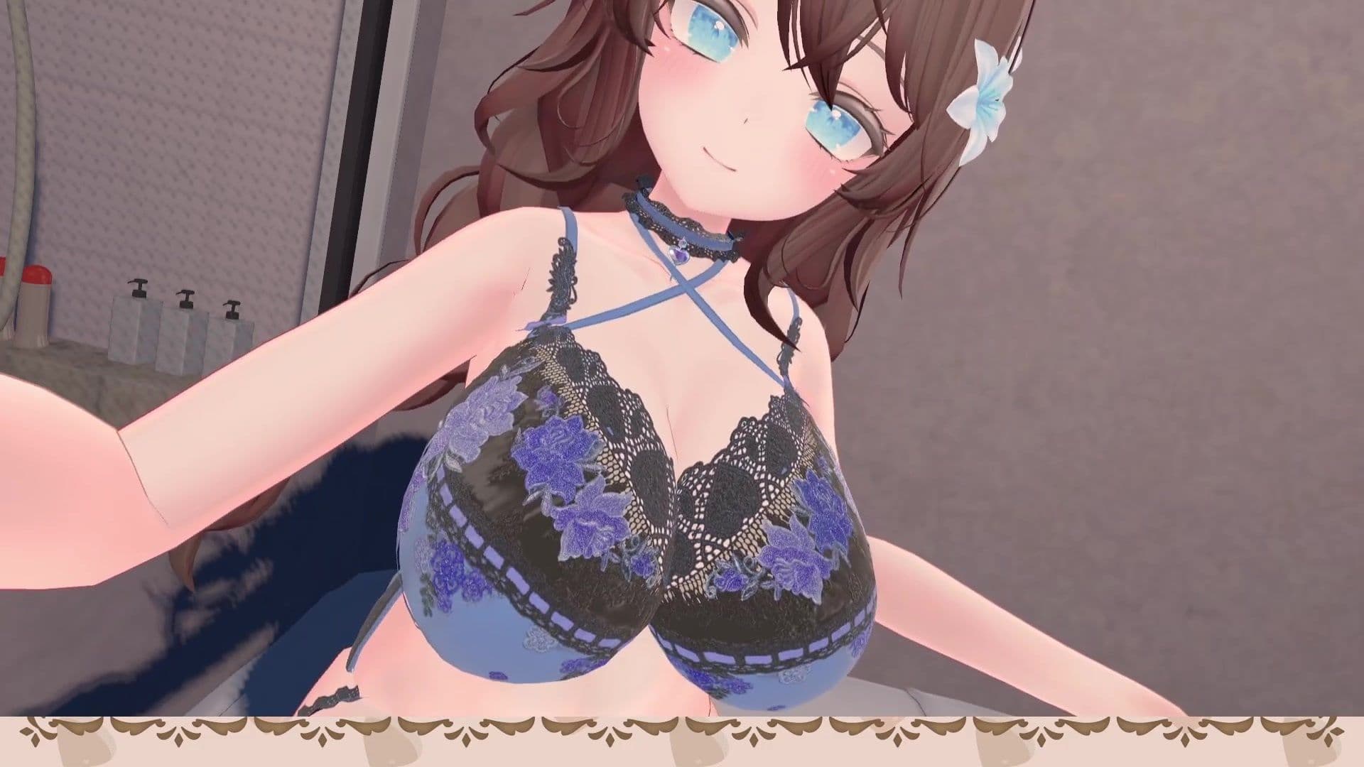 【フルトラChilloutVR】明日のお射精のために、おちんぽ1時間甘々責め！  井栗まろん サンプル3