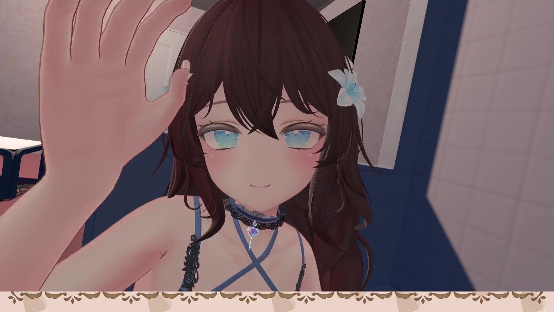 【フルトラChilloutVR】明日のお射精のために、おちんぽ1時間甘々責め！  井栗まろん サンプル10