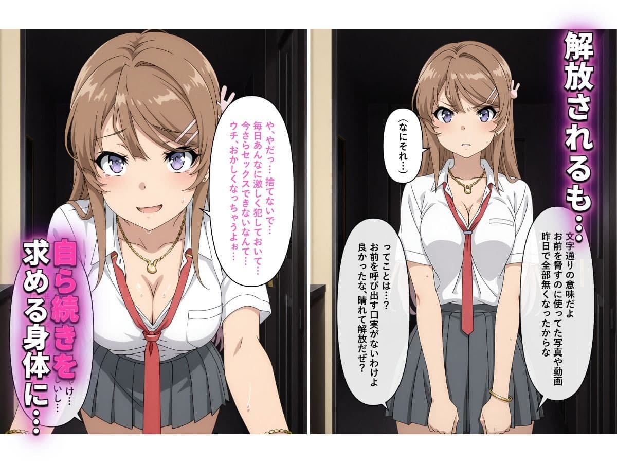 清楚な彼女が「常識改変アプリ」でビッチなギャルに堕ちる話。 サンプル6