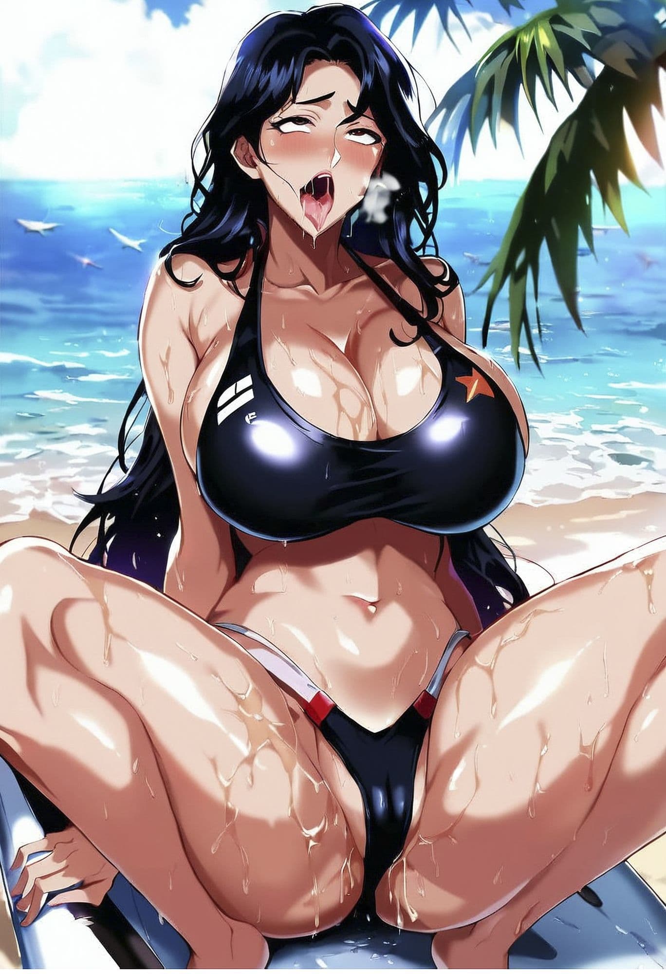 黒髪爆乳お姉さん サンプル6