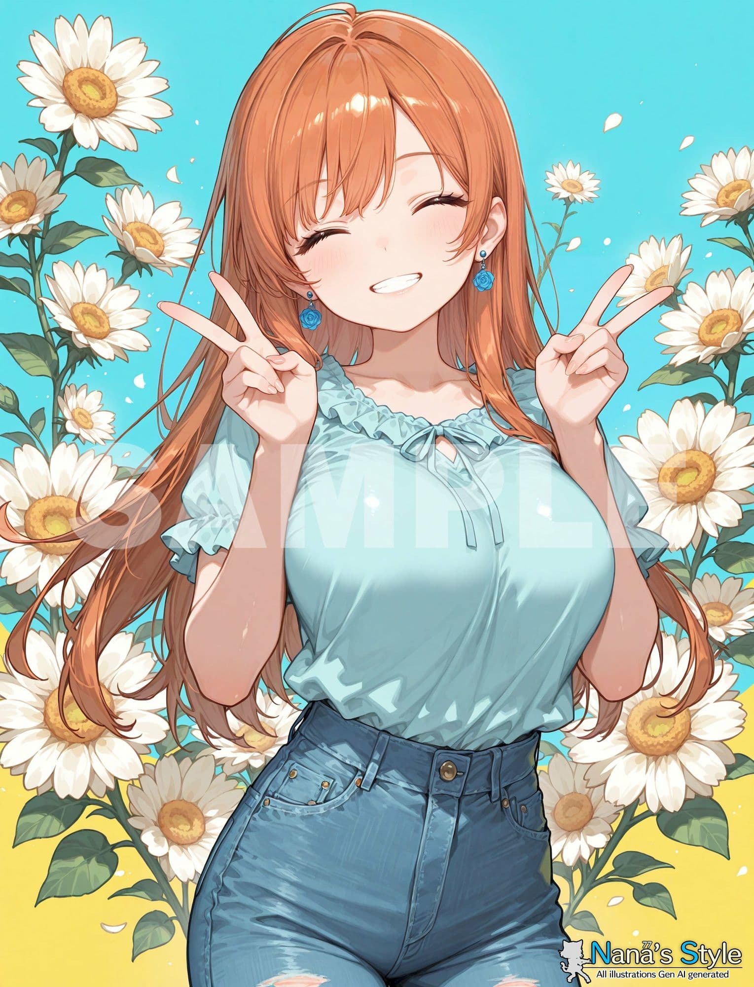 コーデリアちゃんのHな日常 Vol.1〜巨乳ハーフJDのえちえち生活 サンプル1