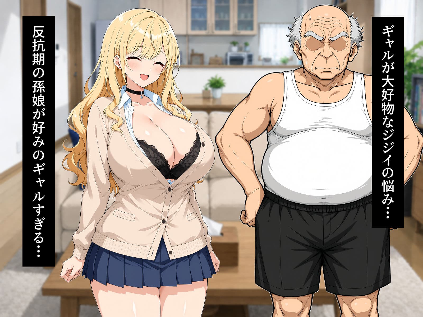 ギャル孫娘 祖父の孕ませ性教育 サンプル1
