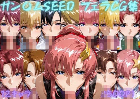 ガン〇ムSEED  フェラチオCG集