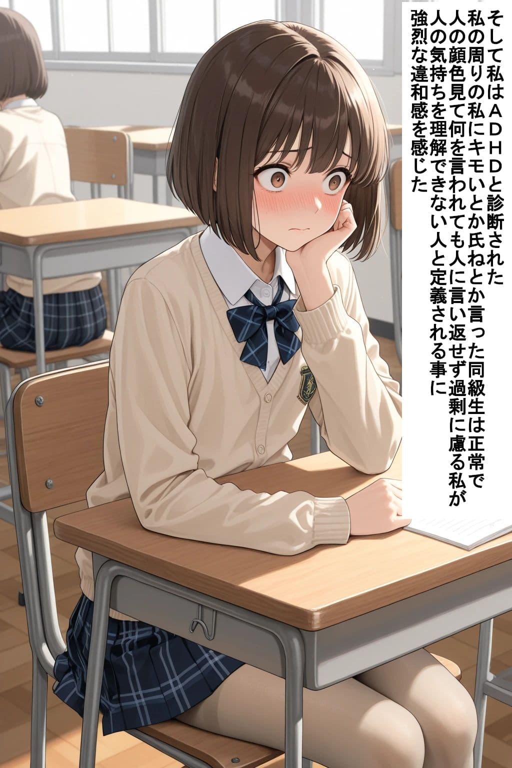 僕のお尻の穴が性器に変わるまで7 萌々の場合（ストーリー付）全ての画像に台詞など付 白衣の天使に憧れた介護士の男の娘は 永久貞操帯でチンポを封じられ 永遠に飼われるアナルマゾ嫁に堕ちた サンプル1