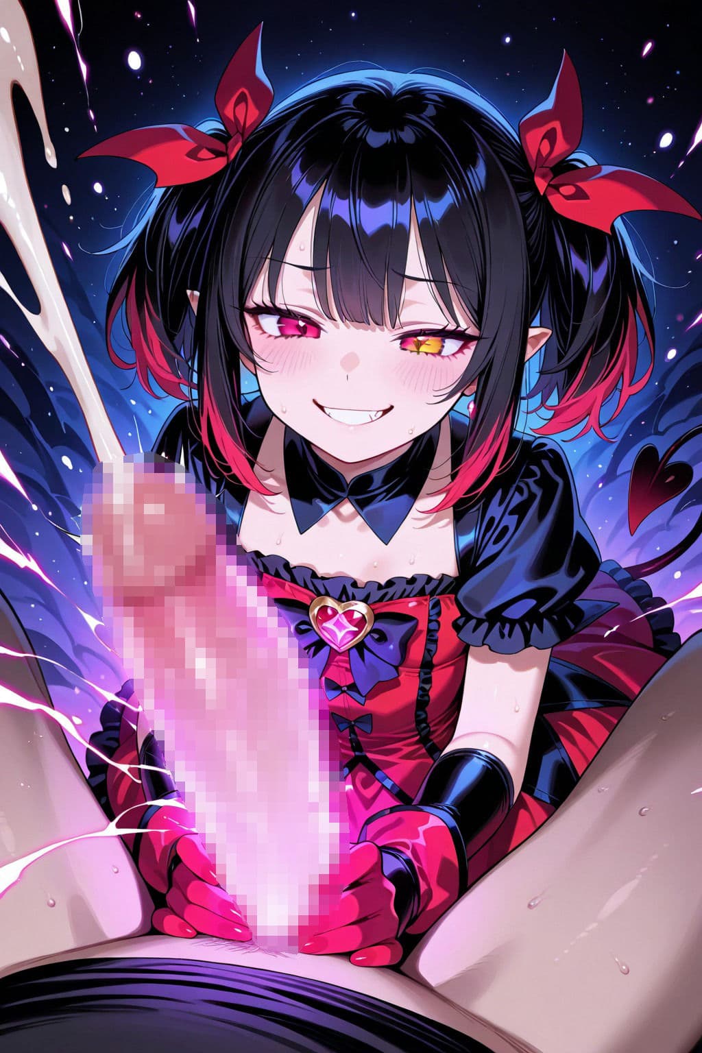 精液で淫魔に変わる魔法少女〜魔法少女の精液依存記録 サンプル3