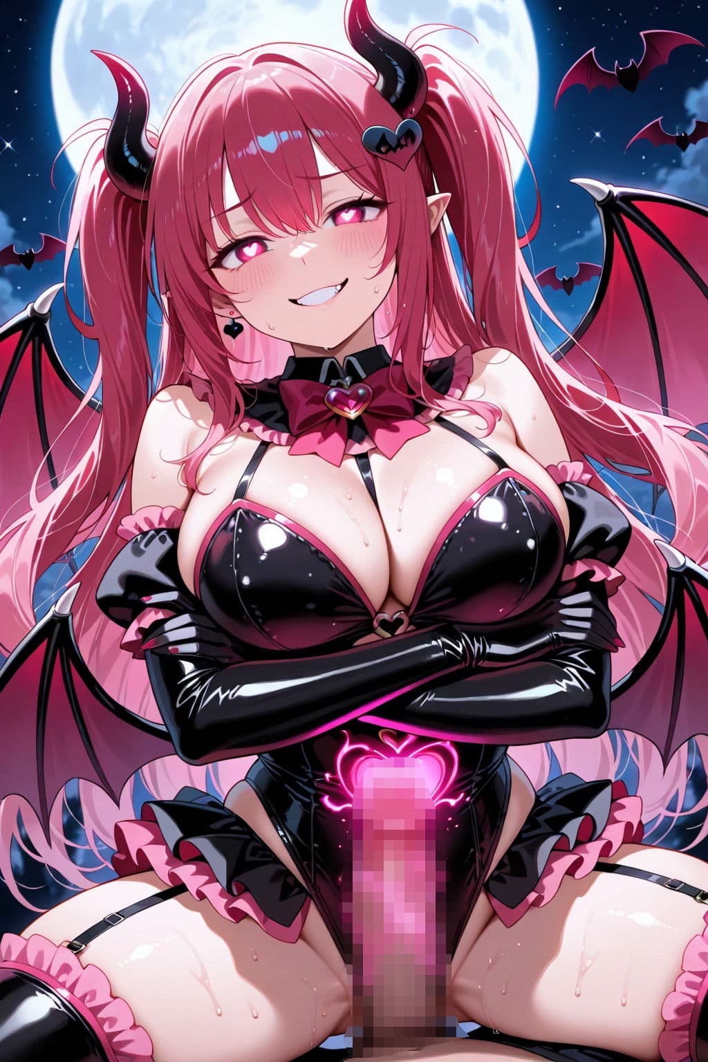 精液で淫魔に変わる魔法少女〜魔法少女の精液依存記録 サンプル8