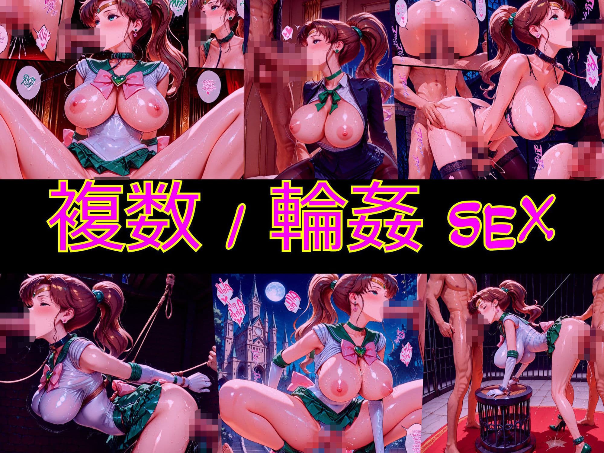 【衣装多種】ジュ〇ター、頼れる乙女の恥辱。鍛え抜かれた肉体が悦びに震え、恥じらいを捨てて媚態を晒す_SEXその他編 サンプル6