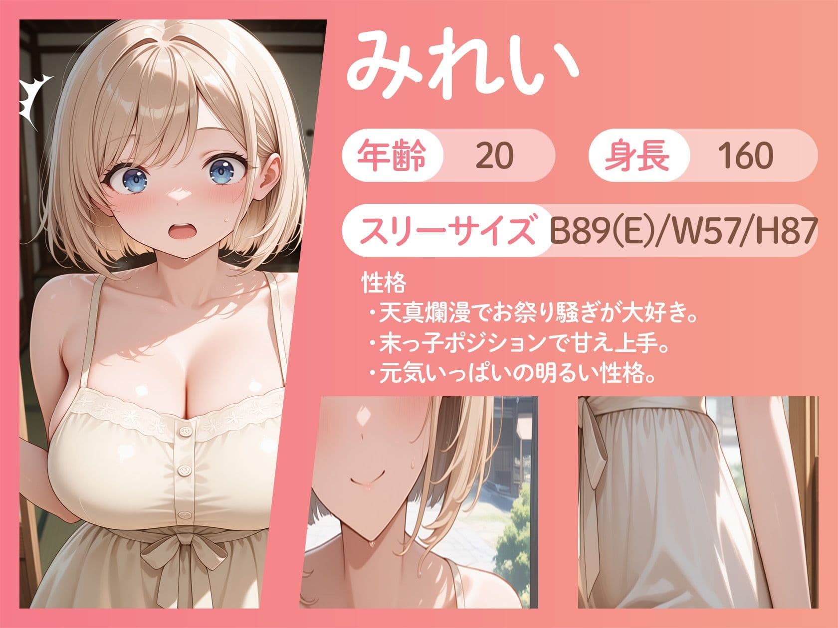 おばあちゃん家で再会したいとこが、もう女になってた件w サンプル2