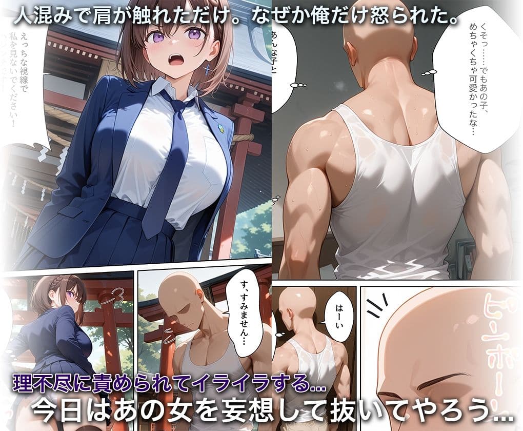淫欲の神様のご利益で、即堕ち即ハメが止まらない ア○ちゃん サンプル2