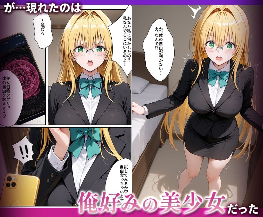 好きな女の子を強●召喚してハメまくっちゃった話_ティア○ユ サンプル2