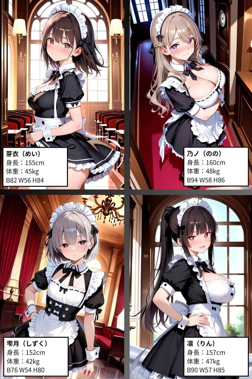 ようこそ禁断のメイドフェスへ（はーと） 2-1 〜 弱いところを徹底的にいじめまくり！大量潮吹き前戯で相性チェック！（芽生・乃ノ 編） 〜 サンプル7