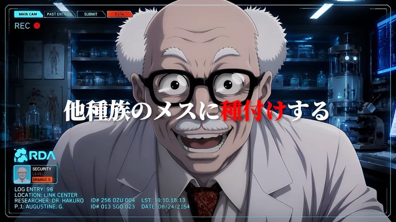 【アニメ】オークの種付け交尾動画 サンプル1
