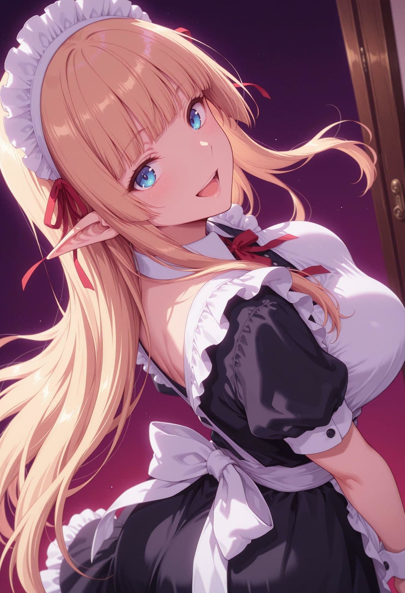 エルフのメイドさんの誘惑8 サンプル1