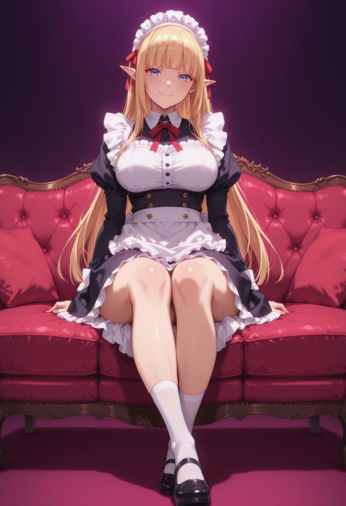 エルフのメイドさんの誘惑8 サンプル2