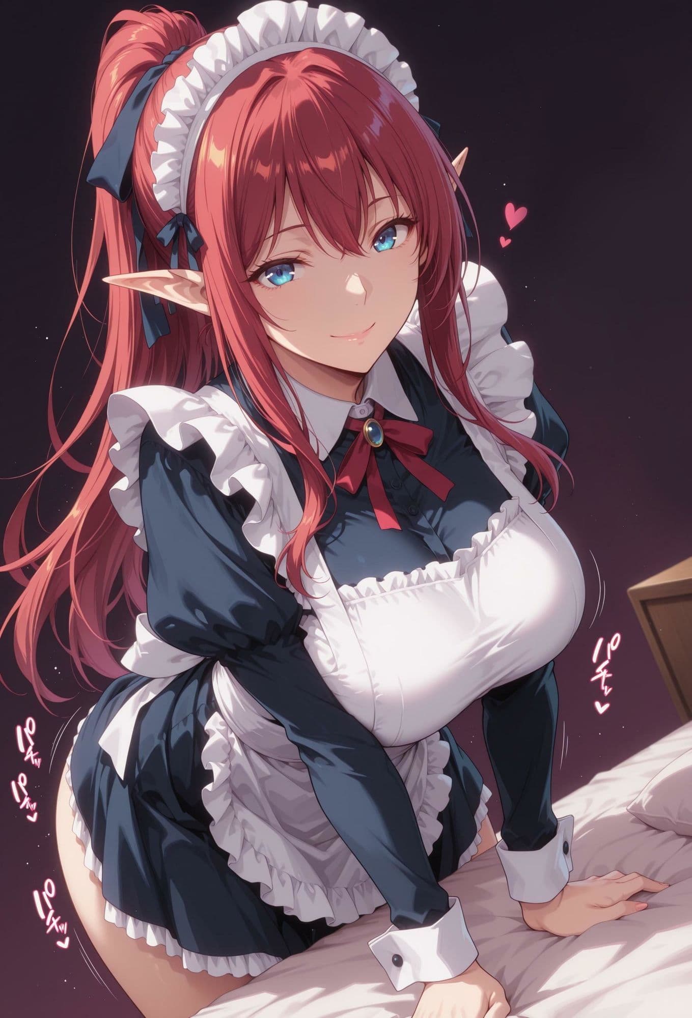 エルフのメイドさんの誘惑9 サンプル1