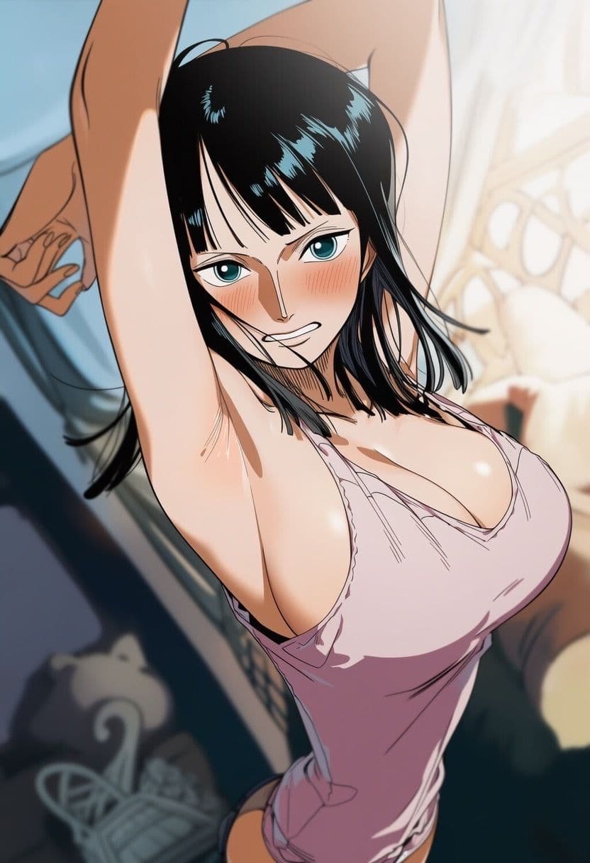 【ワキフェチ】ONEPIECE_ヒロイン9人_ばんざい＆恥じらいグラビア画集 サンプル3