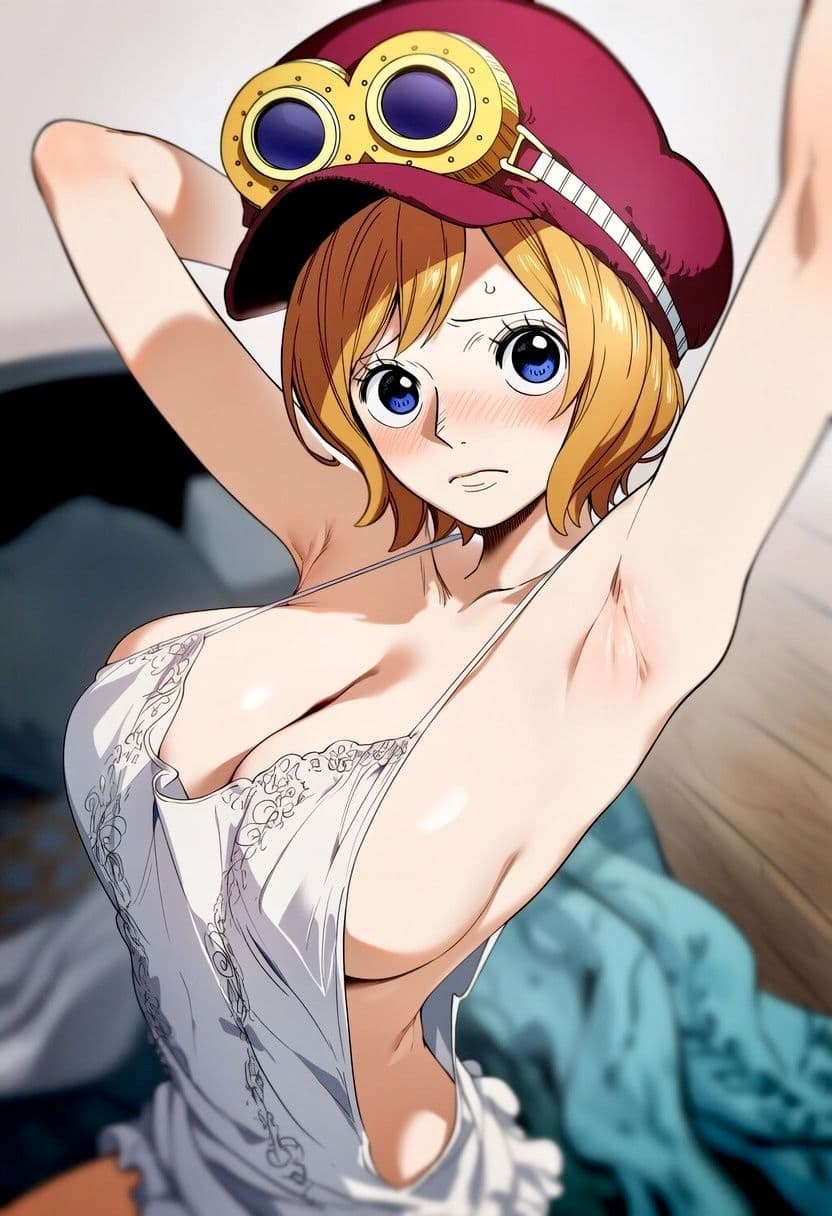 【ワキフェチ】ONEPIECE_ヒロイン9人_ばんざい＆恥じらいグラビア画集 サンプル8