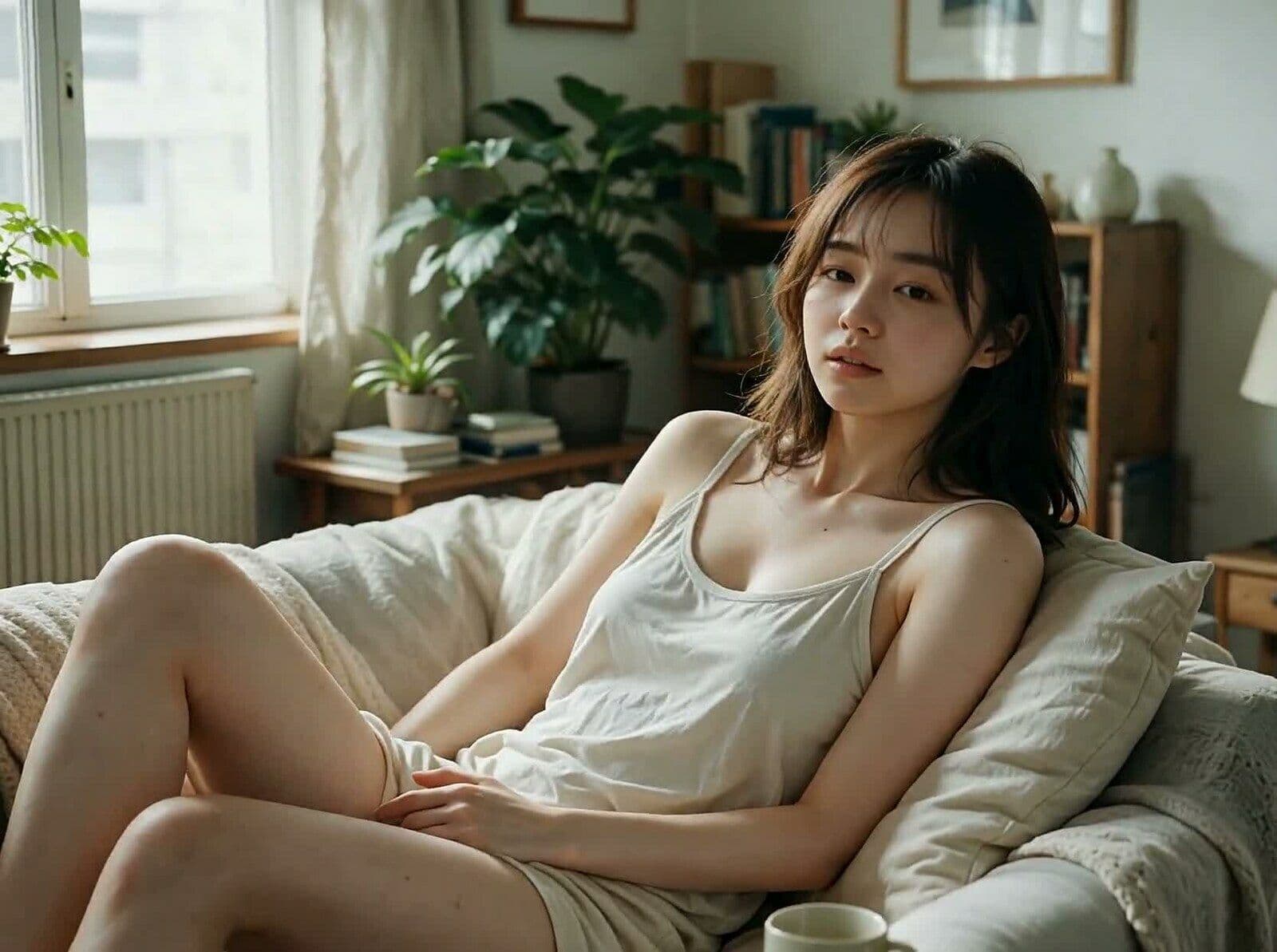 《俺の彼女》同棲2年目のみお（23） 気を許した部屋着の全部｜彼氏撮影36本 サンプル1