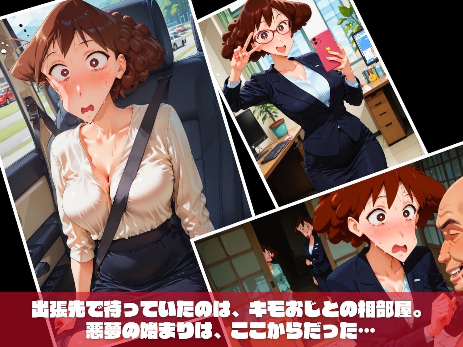 キモおじの温泉征服記 ク●ヨンしんちゃん編 サンプル1