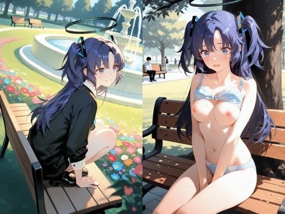 風紀委員の純潔が汚される時:公園の黄昏に目覚める〇瀬ユ〇カ サンプル1