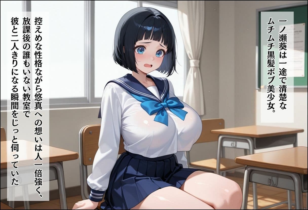 間違って女子校に入学したらムチムチ女子校生に毎日中出しを要求される学園生活〜放課後甘々Wヒロイン編〜 サンプル3