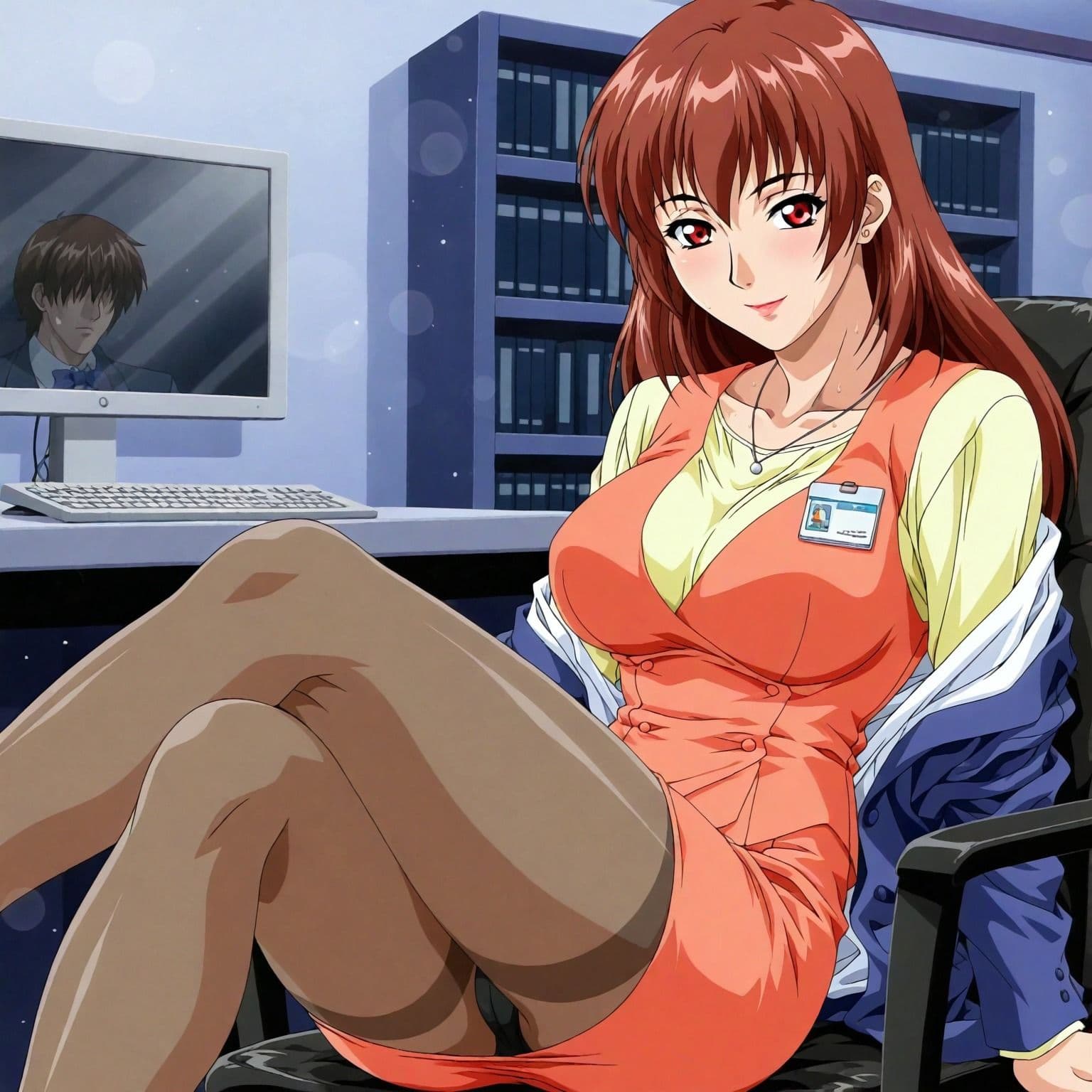 Lingeries ランジェリーズ（麻〇玲奈と夜のオフィスでイチャラブ編） サンプル3