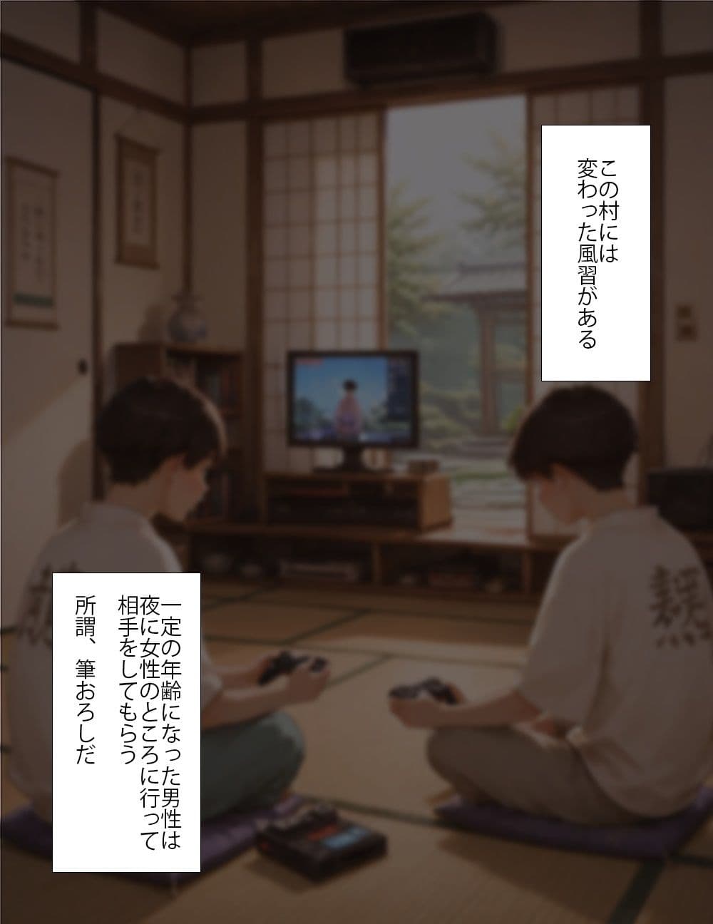 若い性欲と熟れた体  村の風習1 サンプル7