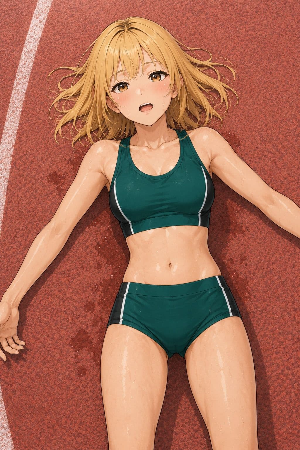 【CG】女子陸上部新入部員ヌード写真集  Vol.1 サンプル5