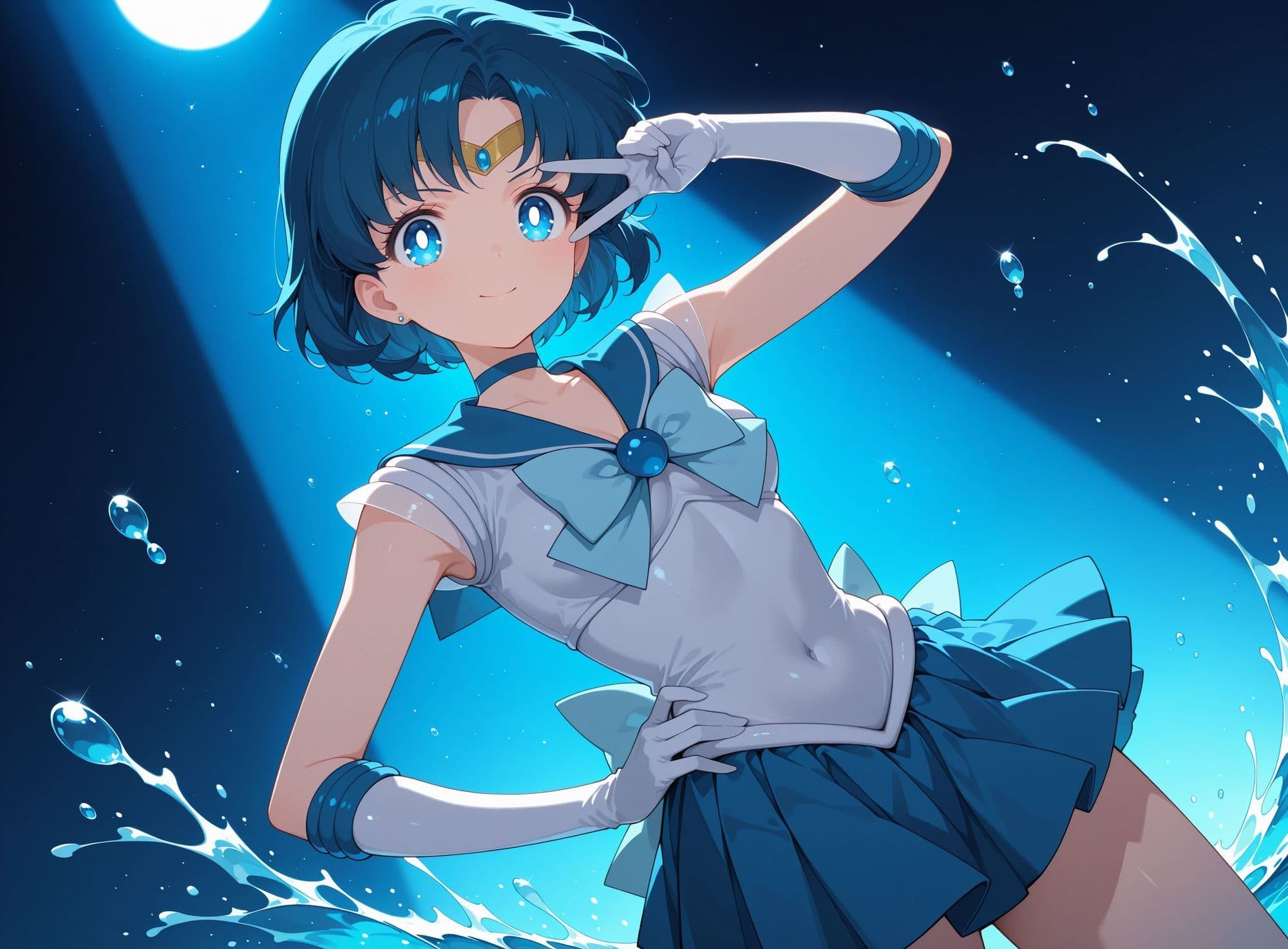 セラムン_亜美ちゃんが触手妖魔に捕まって色々されて悪堕ちハッピー サンプル2