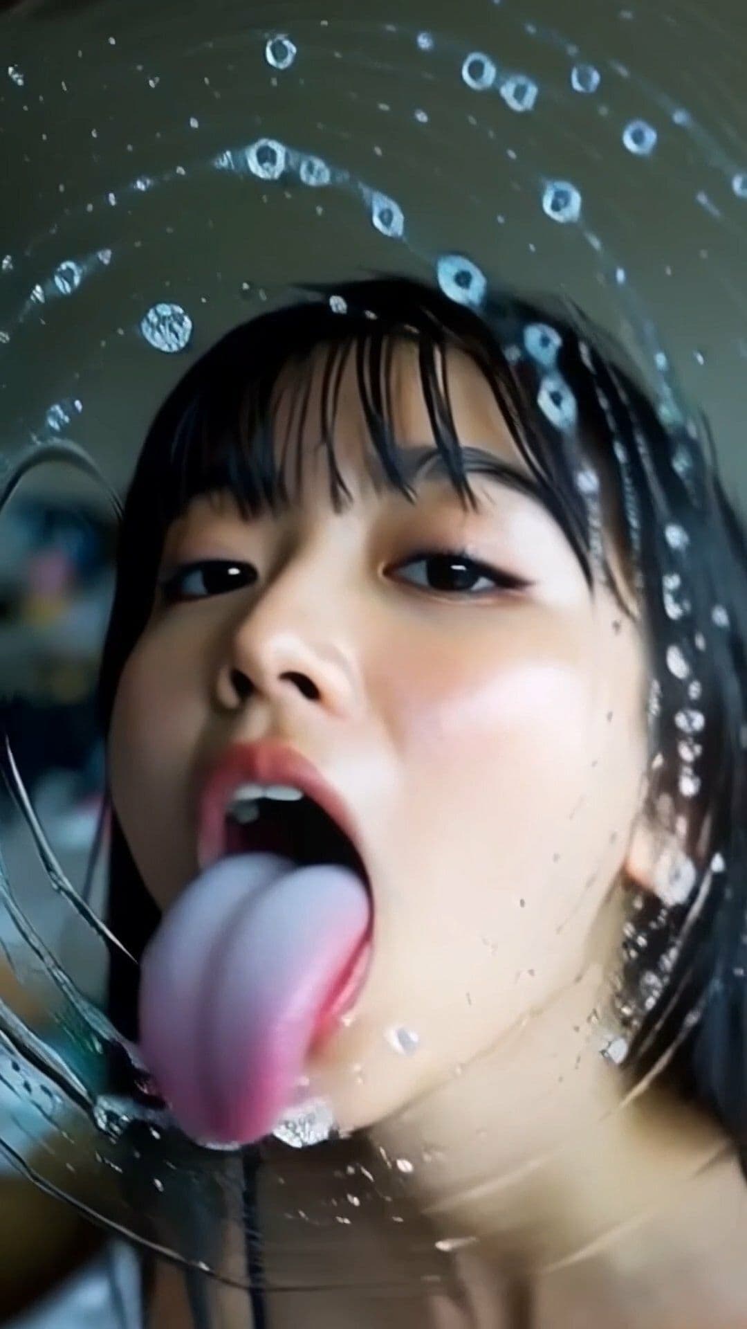 舌フェチ14 AI レズ サンプル8