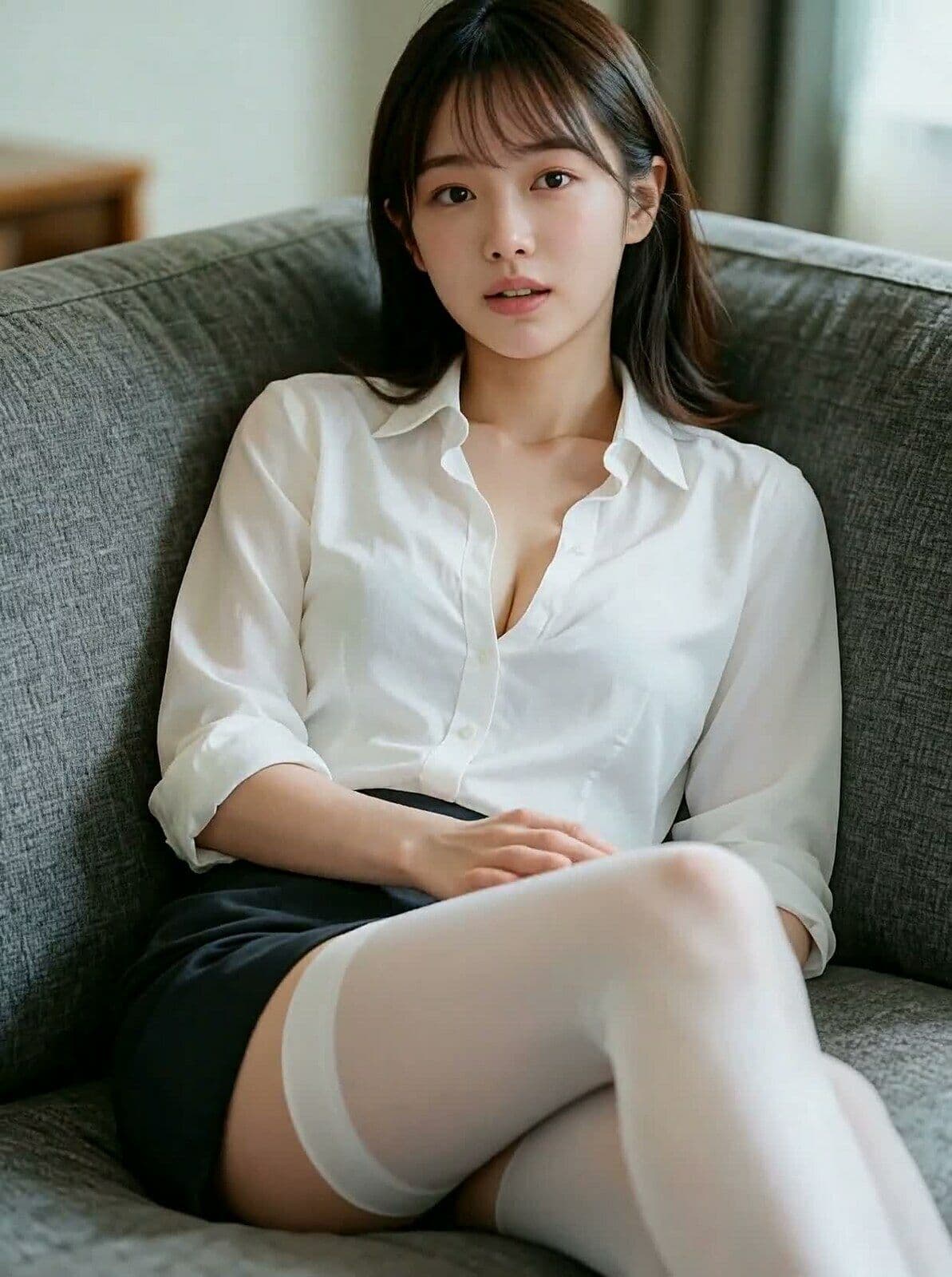 【新人OL】就活明けの子（22） スーツを脱いだ部屋での「素」全31本 サンプル8