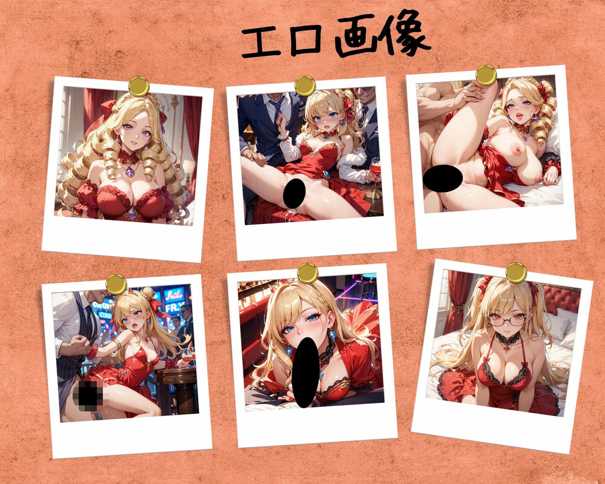 【エロ画像】  ハレンチ王女様たち サンプル2