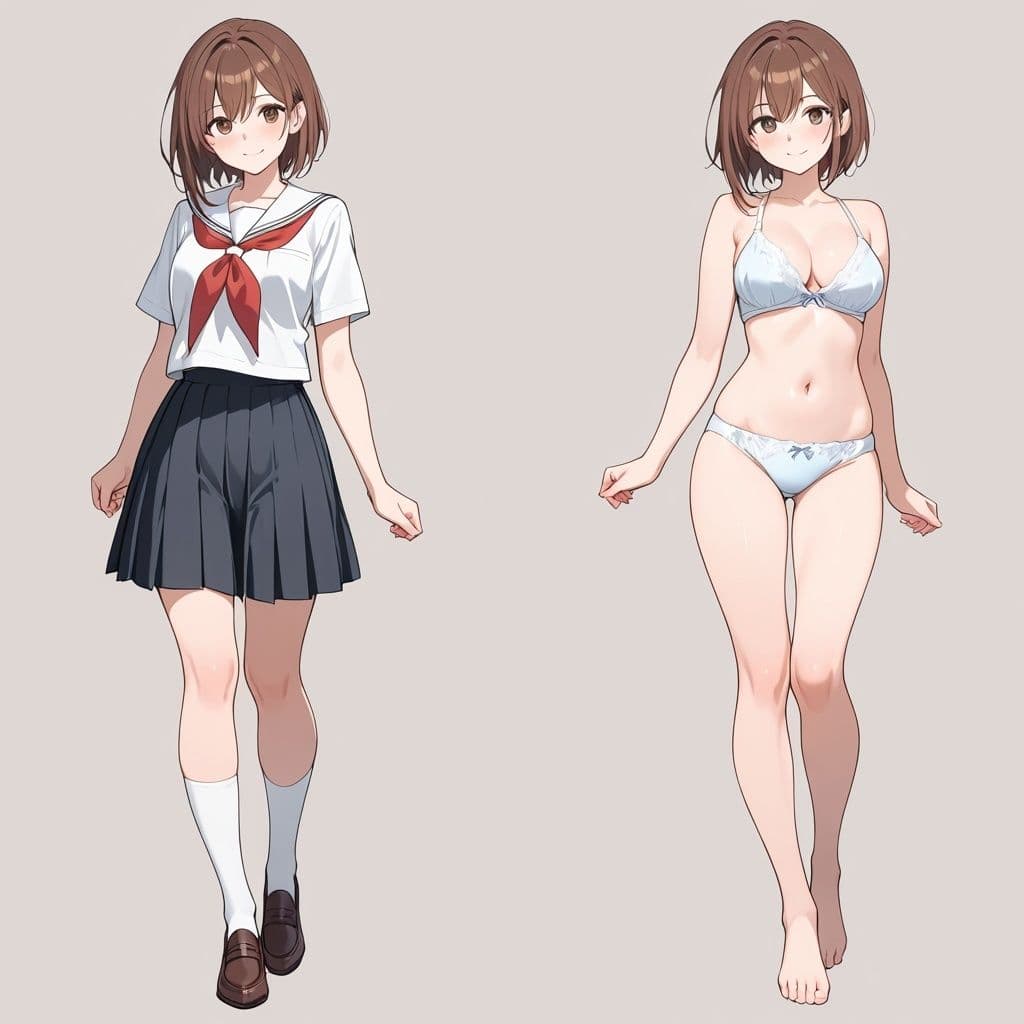 セーラー服のあの子は、下着姿が一番かわいい。 サンプル1