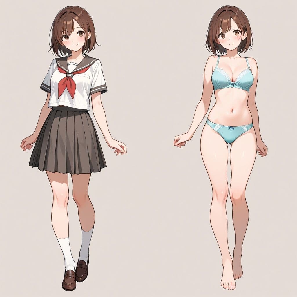 セーラー服のあの子は、下着姿が一番かわいい。 サンプル2